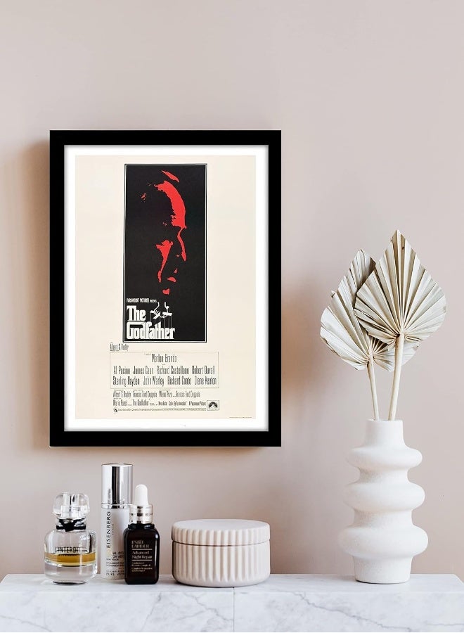 GRAY WALL Good Hope Godfather movie Framed Poster, Multicolour For Room & Office (10 Inch X 13 Inch, Framed) - Image 2