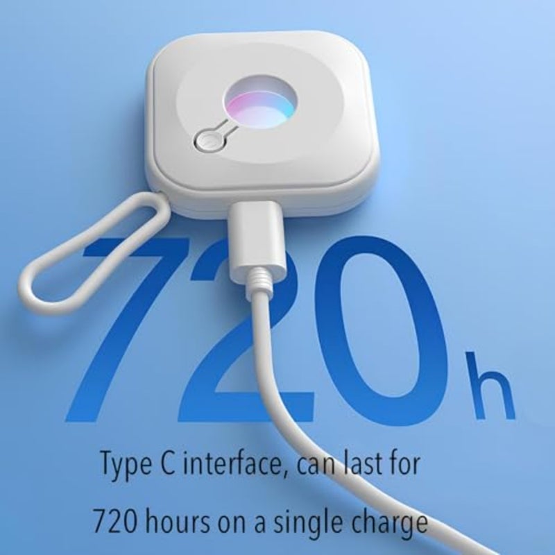 كاشف الكاميرا الخفية لحمامات المكاتب والفنادق، بلاستيك ABS، أبيض، تصميم محمول وسري - Image 5