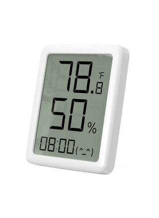 Digital Hygrometer Thermometer, Indoor Humidity Sensor with Large LCD Display Humidity and Temperature Monitor LCD Humidity and Temperature Sensor for Home,Babyroom,Bedroom,Elderly Room(White) - pzsku/ZC315D1FF4A0191E99E00Z/45/_/1696163590/08046021-4d47-4e05-89cb-02ad528a56f5