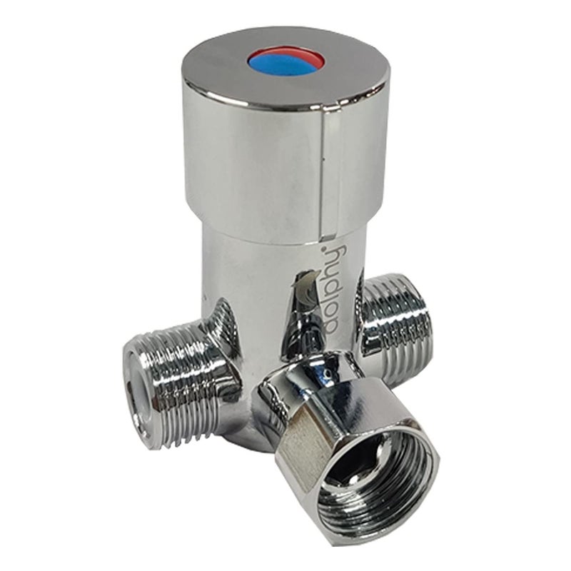 DOLPHY صمام خلط المياه الساخنة والباردة دولفي G12 للتحكم في درجة الحرارة لصنبور الاستشعار التلقائي من النحاس - Image 1