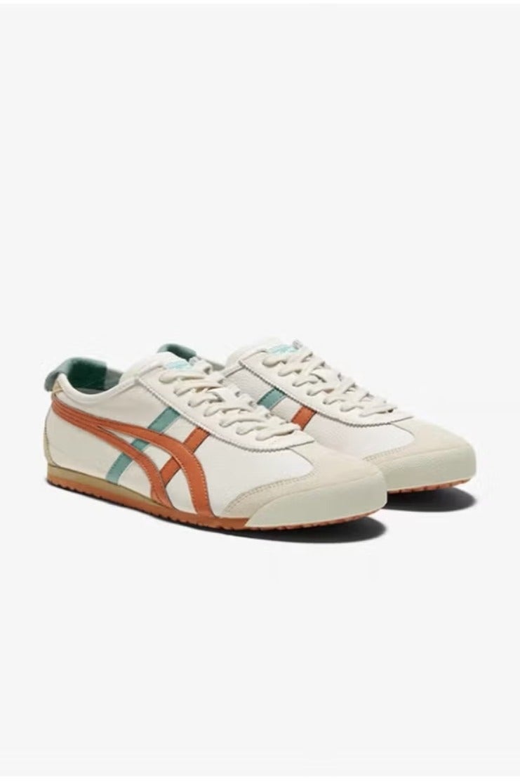 Onitsuka Tiger Mexico 66 Colorblock Sneakers Beige/Orange - Image 2