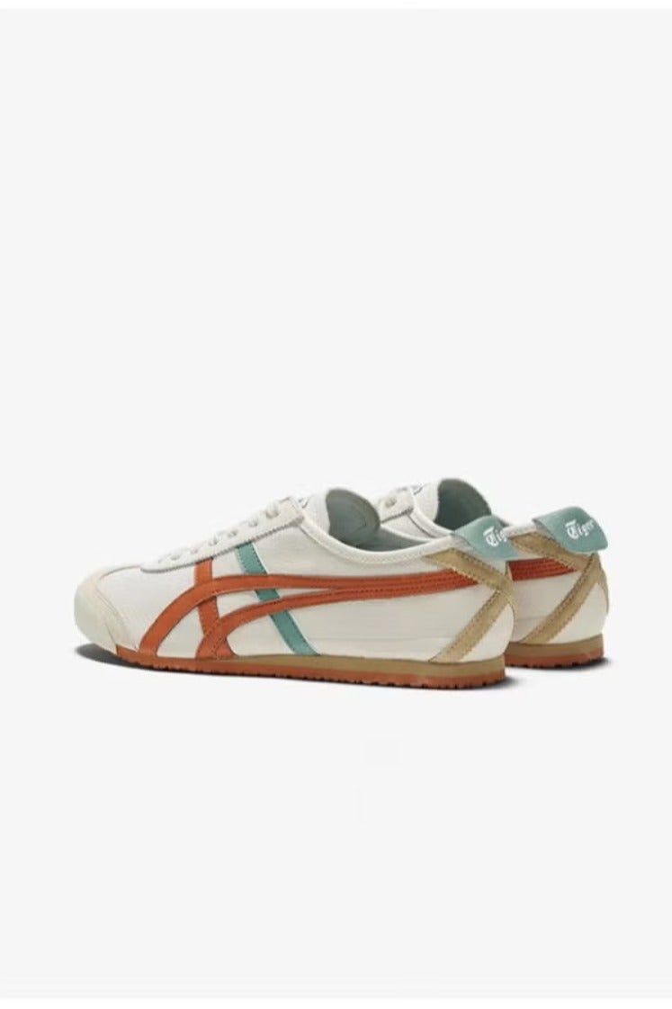 Onitsuka Tiger Mexico 66 Colorblock Sneakers Beige/Orange - Image 3