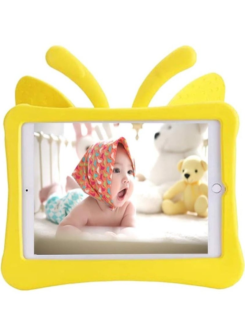 vesus iPad 6th Generation Case for Kids iPad 9.7 inch Case Light Weight Shockproof EVA Foam Protective Tablet Stand Cover Holder for Apple iPad Air/Air 2 iPad 9.7 2017 2018 Cute Butterfly - Image 3