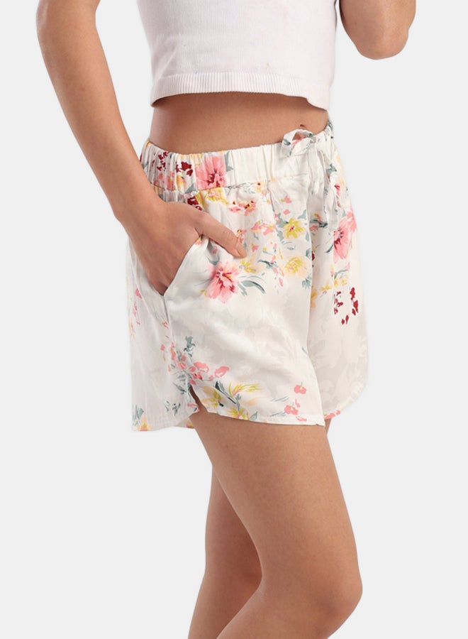 Carina Floral Printed Pyjama Shorts - Image 5