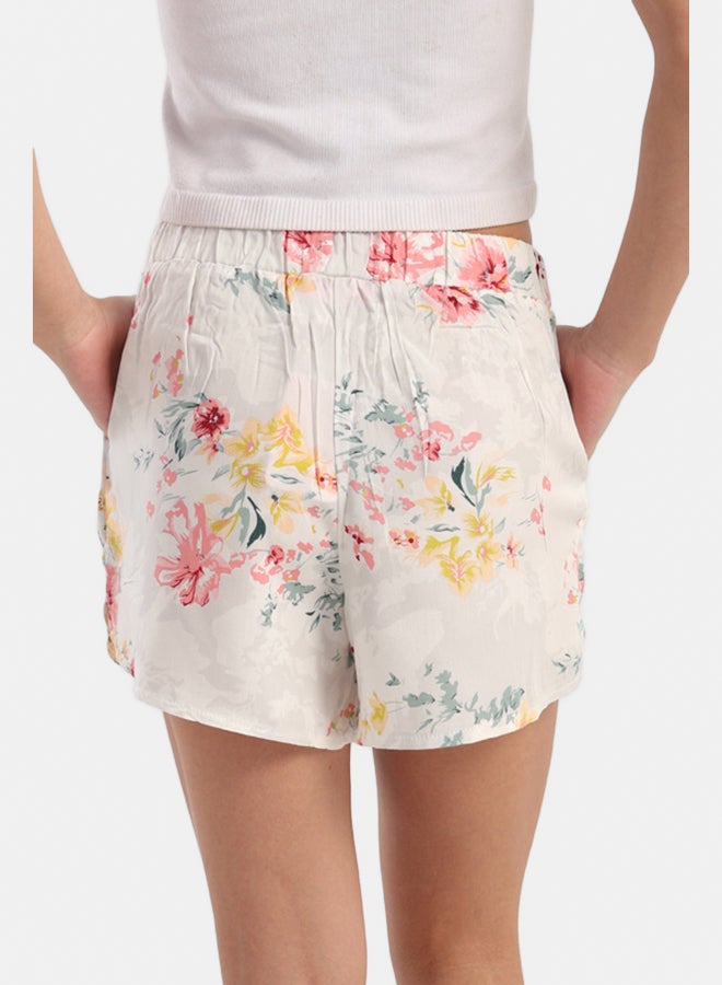 Carina Floral Printed Pyjama Shorts - Image 3