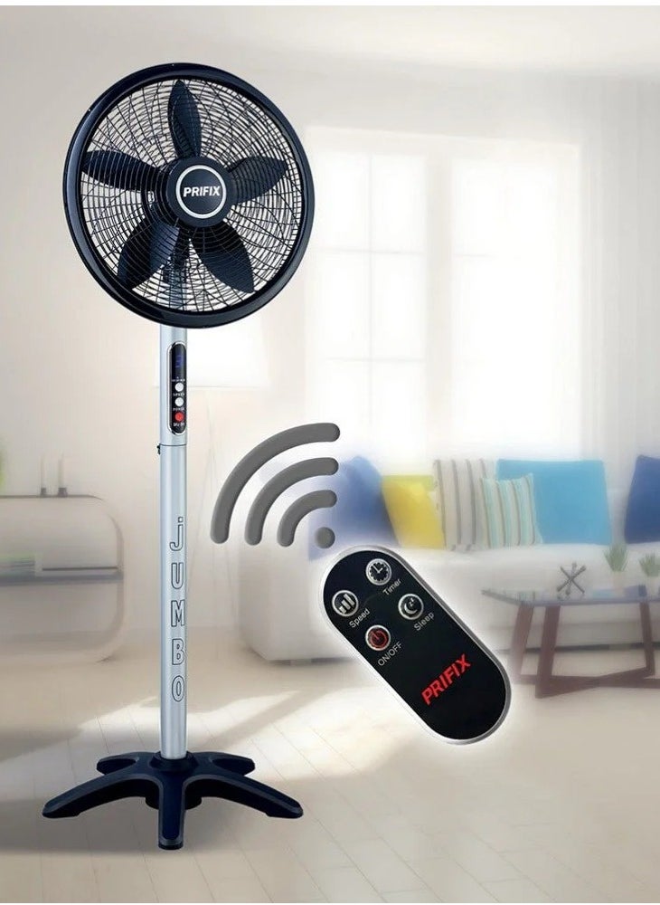 Prifix jumbo stand fan 21 remote - pzsku/ZC31621E549AA0489A99CZ/45/_/1721838472/c6bc1d42-f454-4fc6-9e0b-1f8df518c475