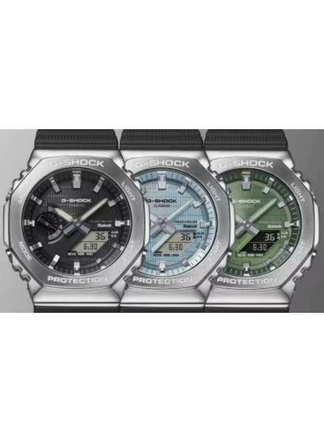 G-SHOCK Men's Resin Analog-Digital Watch GBM-2100A-1A3DR - 44.4 mm