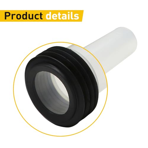 OasisFlow Wall Hung Toilet Pipe Connector, Durable Toilet Parts with Easy Replacement, Compatible with Geberit 152.404.46.1, Bidet & Bidet Parts - Image 5