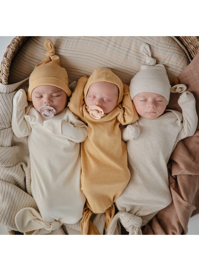 FRIGG Daisy Natural Rubber Baby Pacifier | Made in Denmark | BPA-Free (Blush/Cream, 0-6 Months) 2-Pack - Image 5