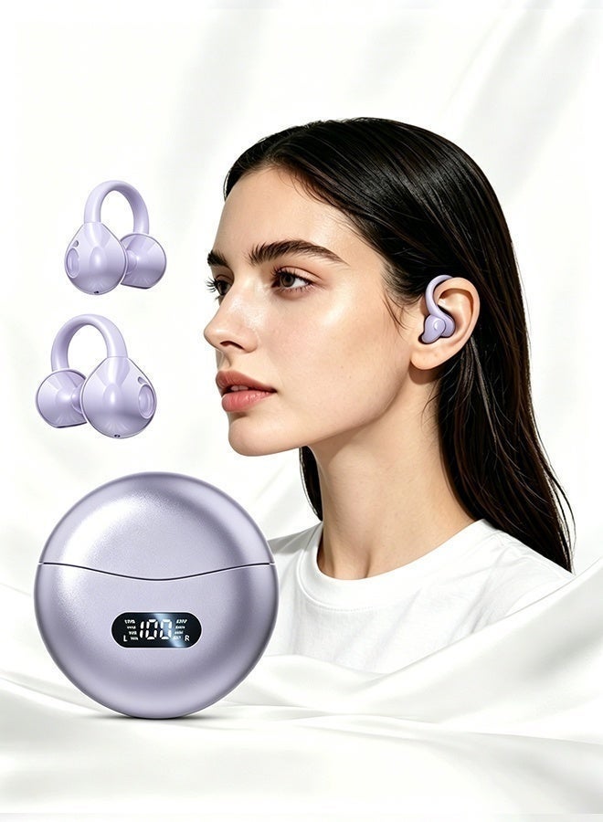 بوكيلا Bukela 3-pack Clip On Earbuds Open Ear Wireless Bluetooth 5 4 Headphones