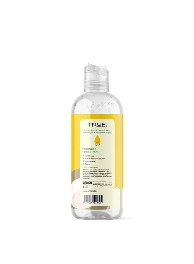 True True Shampoo & Wash Coconut Scent 250 ml - Image 3