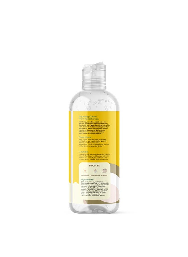 True True Shampoo & Wash Coconut Scent 250 ml - Image 4