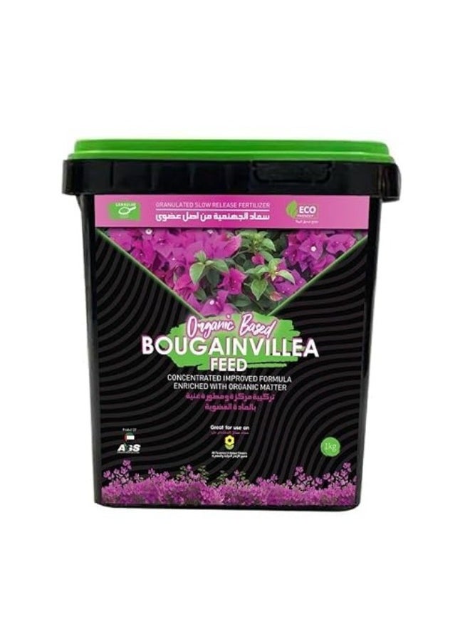 AGS Organic Based Bougainvillea Feed Fertilizer 1Kg Best Fertilizer For Bougainvillea And Flowering Plants