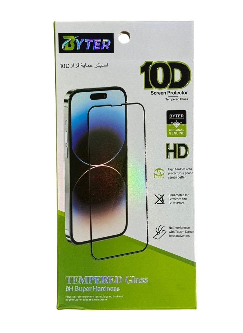 Generic - Screen Protector Compatible with iPhone XR Black - Image 1