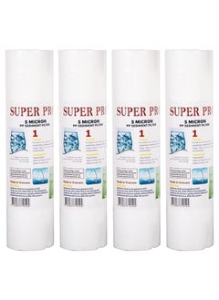 Super Pro Pure Water Filters,Sediment Water Filter Cartridge 5 Micron Under-Sink Replacement Cartridge Universal 10 inch RO System, desalination domestic device wrench filter tool 3 stage water filter part  - Image 2