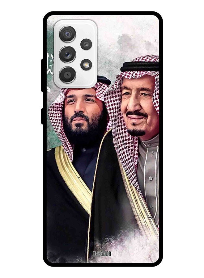 Theodor Protective Case Cover For Samsung Galaxy A72 sheikh salman with father - Image 1