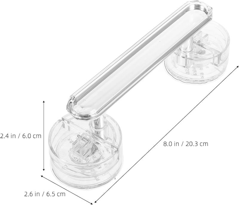 Silver Suction Glass Door Handle Bathroom Grab Bar Elderly Shower Safety Handrail for Bathtub and Sliding Cabinet Doors - Image 2