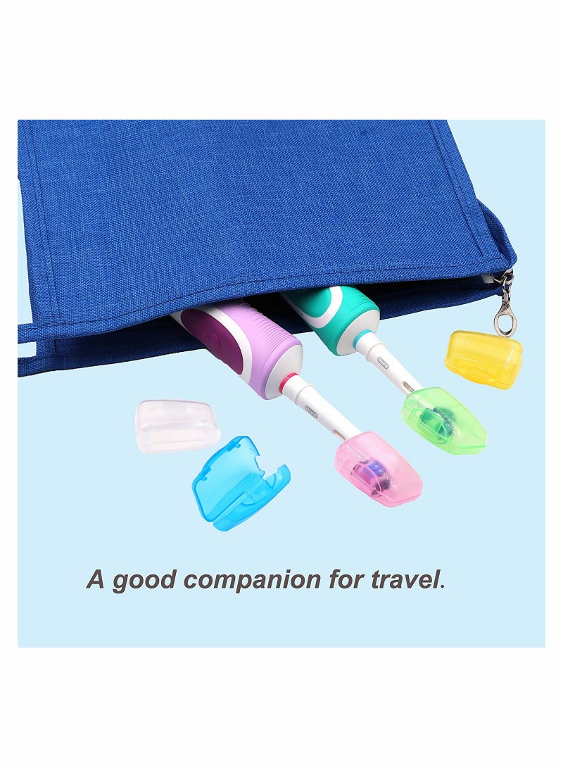Travel Toothbrush Head Protectors, Portable Toothbrush Head Cases - Image 3