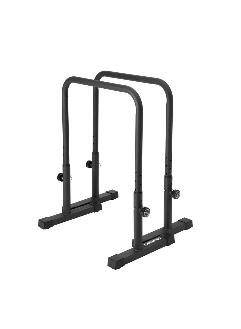 تشامب كت جهاز ديب بار للمنزل – بار متوازي لتدريب الصدر والكتف والترايسبس - Image 1