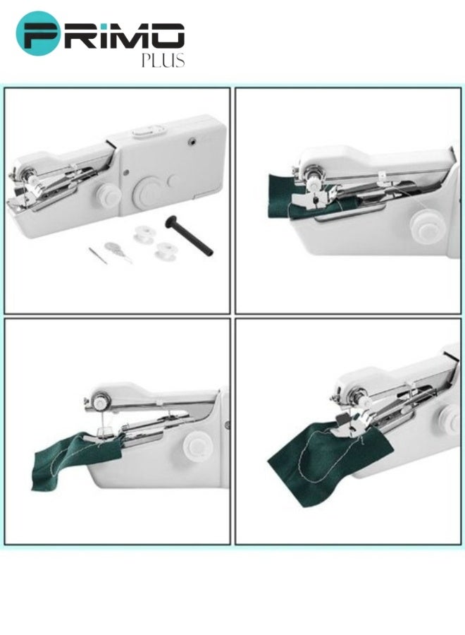 بريمو بلس ماكينة خياطة يدوية ومحمولة لخياطة دقيقة للملابس والأقمشة. - Image 2