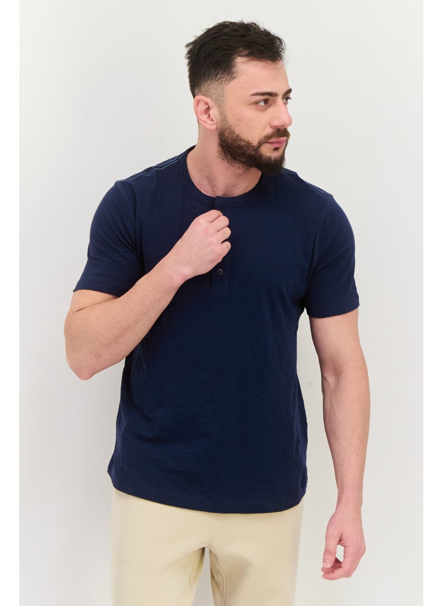 Men Sportwear Fit Short Sleeves Training T-Shirt, Navy - pzsku/ZC316F6ACF6ADDE759A91Z/45/_/1737643047/58c735de-9a40-4765-92f2-6c077b032c53