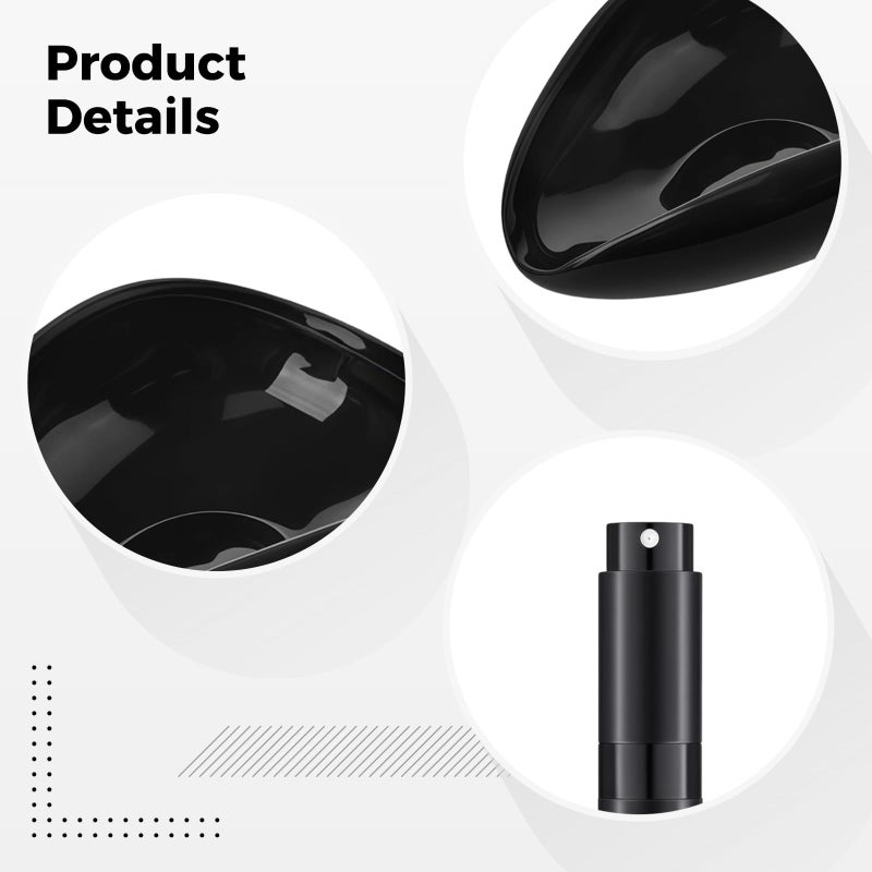 Ceramic Coffee Bean and Tea Dosing Cup Set with Spray Bottle and Compact Tray - Image 3