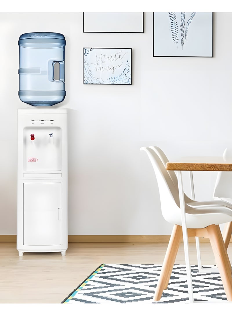 بيج ماكس ديسبنسر مياه علوي للتبريد والتسخين – أبيض، يحمل جراكن 3 و 5 جالون، قفل أمان للأطفال – للمنازل والمطابخ والمكاتب والسكن الطلابي. - Image 4