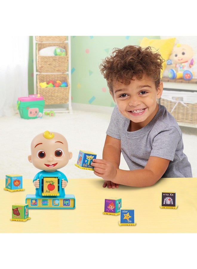 Just Play CoComelon JJ Phonics Fun Interactive Learning and Education Toy, 4 Modes of Play, Animal Dance Song, Spelling, 9-Pieces, Kids Toys for Ages 18 Month - Image 2