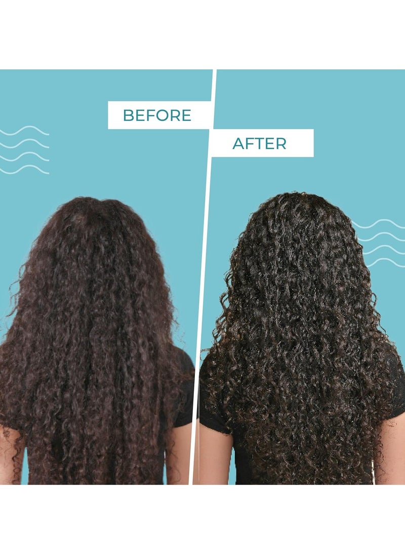 Ashba Botanics - Curl Defining Gel For Curly & Wavy Hair | Enhances Curls, Controls Frizz & Medium-Strong Hold For Women & Men| With Rosemary, Amino Proteins & Chamomile | Silicone Free - 237 ml - Image 1