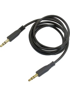 AUX 1m Audio Cable Black  - Image 1