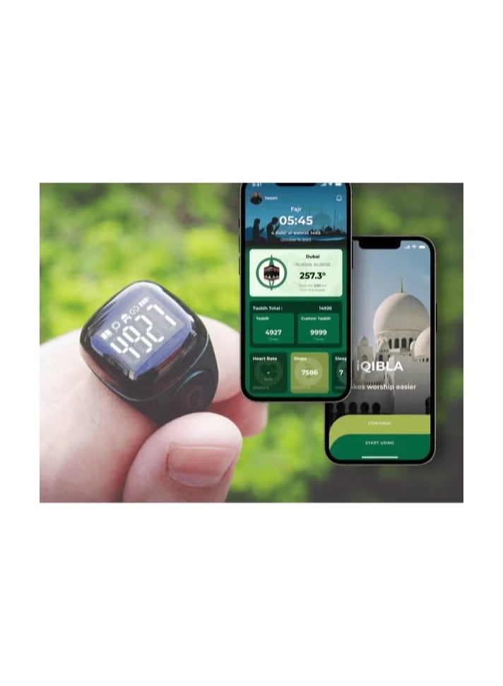 Toy Box Smart Tasbih Zikr Ring Size 20 Water resistant - Image 4