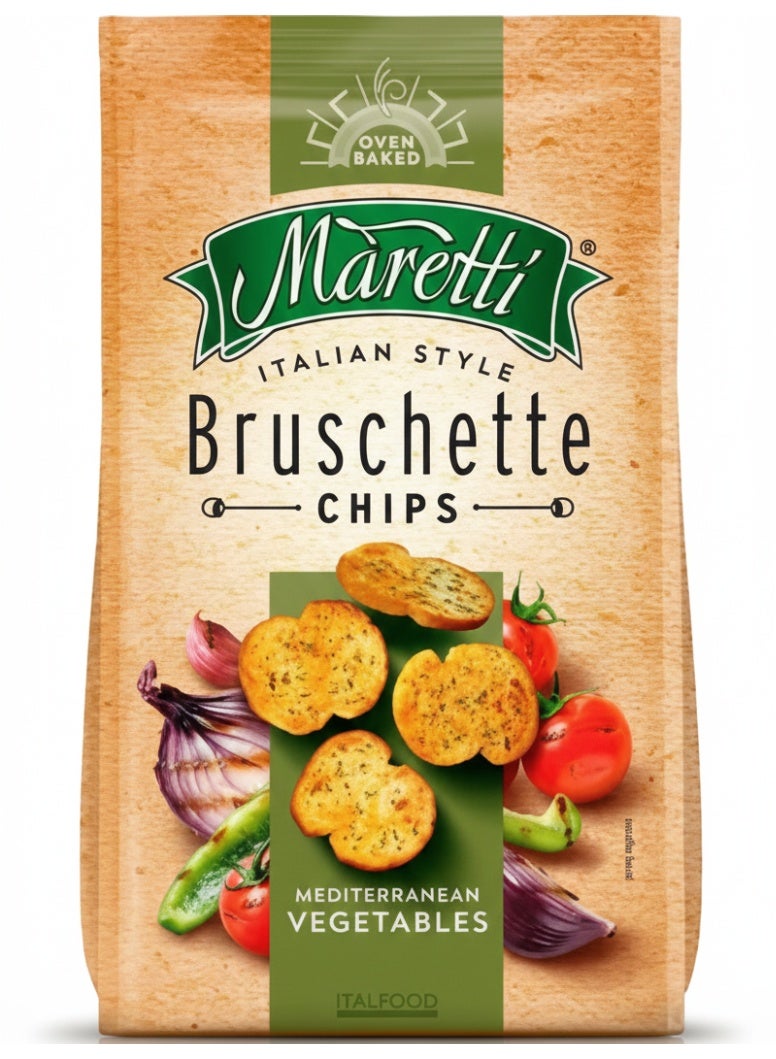 Bruschette Mediterranean Vegetables Chips 70g