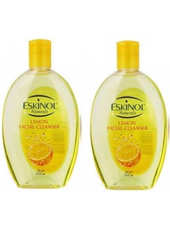 Eskinol Two Pieces Of Facial Deep Cleanser With Lemon Extract 225x2 ml  - Image 1