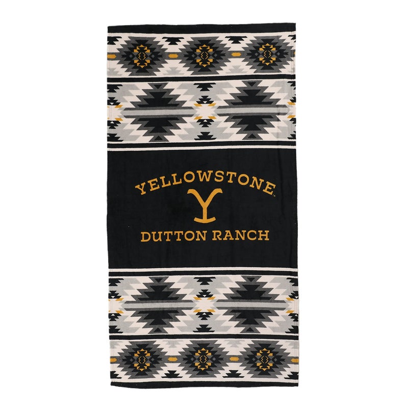 Northwest Yellowstone Beach TowelCotton 30 x 60 Aztec Stripe