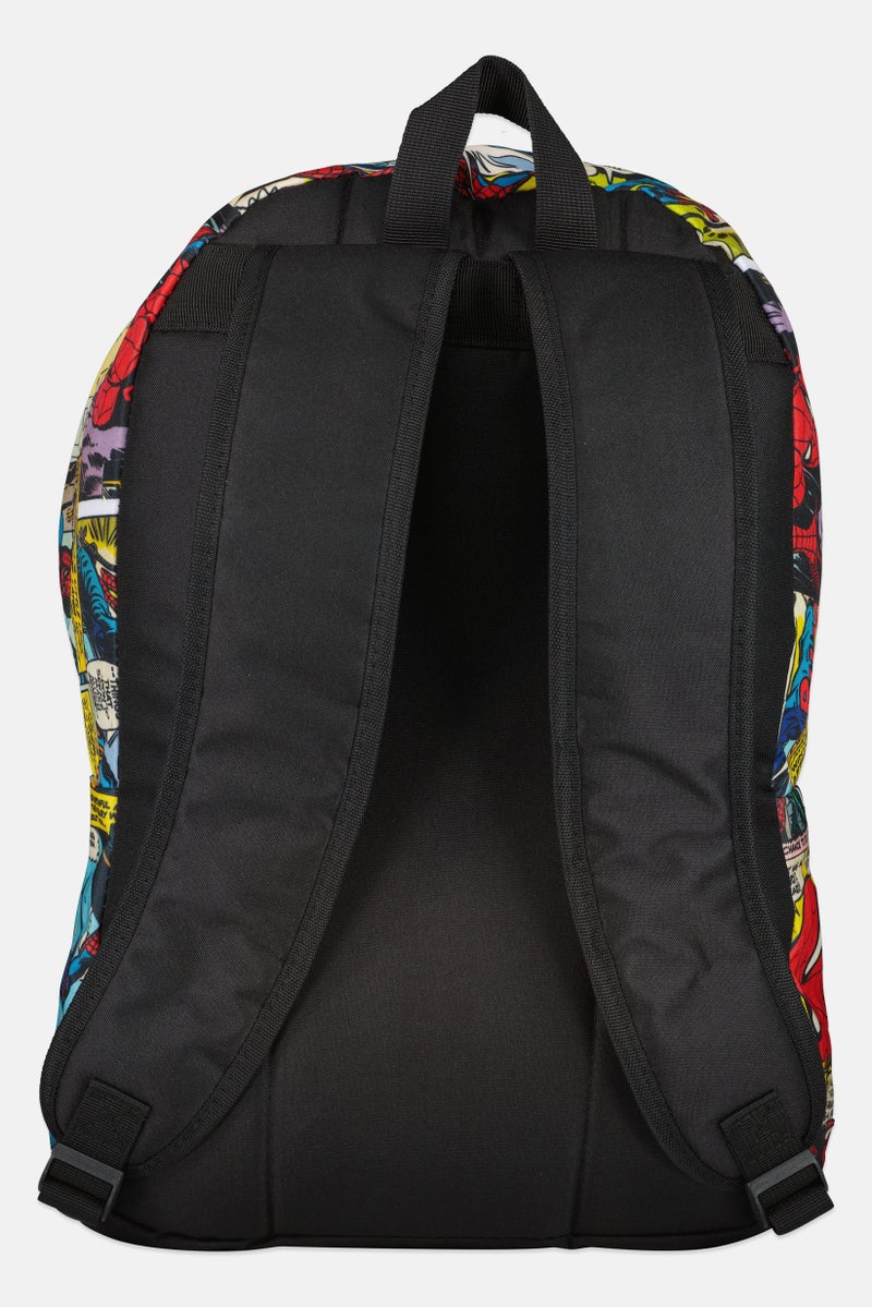 MARVEL Kids Boy Allover Print Backpack, Multicolor - Image 2