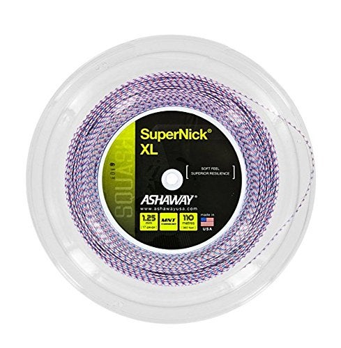 ASHAWAY Supernick XL Squash String (1 Reel - 360 FT) - Image 2