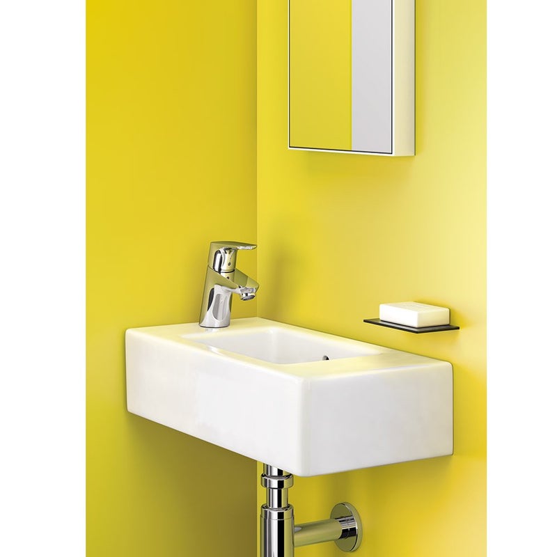 Hansgrohe حنفية حوض الحمام بيد واحدة بارتفاع 1.5 بوصة من هانزغروهي فوكوس مودرن أبغريد سهلة التنظيف بالكروم، 04370000 - Image 2