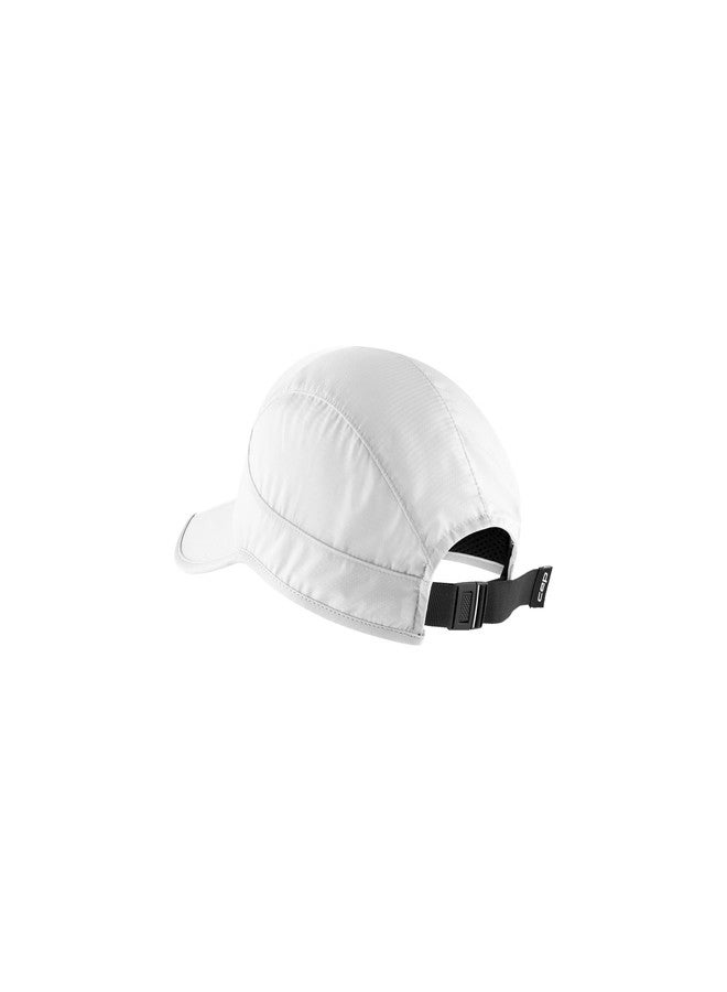 CEP Core Run Foldable Cap, White, Unisex, OS - Image 4