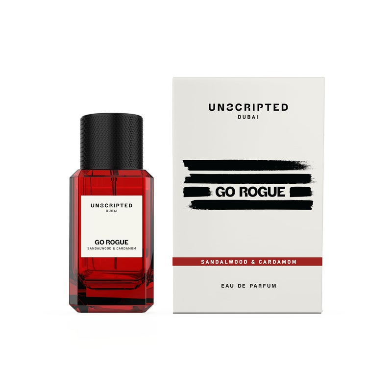 Unscripted Go Rogue - Bold and Unique Perfume for Men - Long-Lasting Men Perfume with Cardamom, Sandalwood and Vetiver for Free Spirits - 1.7 oz - Image 2