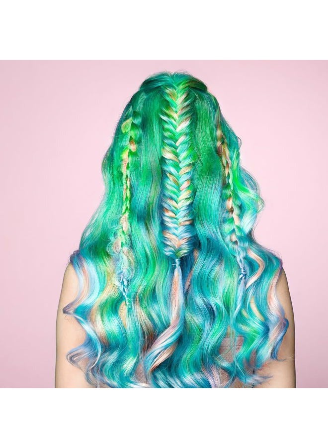 ARCTIC FOX صبغة شعر شبه دائمة نباتية وخالية من القسوة (4 أونصات سائلة، أخضر إيريس) - Image 2