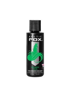 ARCTIC FOX Vegan and Cruelty-Free Semi-Permanent Hair Color Dye (4 Fl Oz, IRIS GREEN)  - Image 1