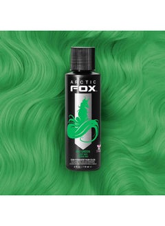 ARCTIC FOX Vegan and Cruelty-Free Semi-Permanent Hair Color Dye (4 Fl Oz, IRIS GREEN)  - Image 5