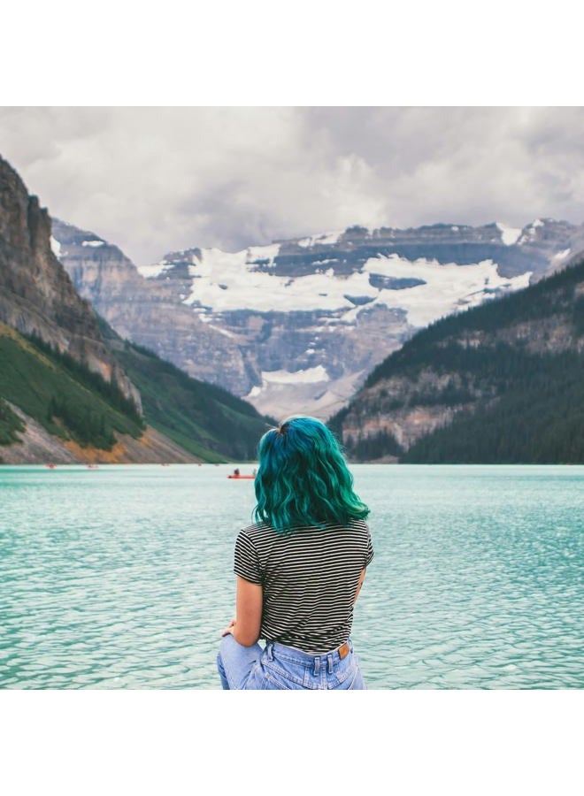 ARCTIC FOX صبغة شعر شبه دائمة نباتية وخالية من القسوة (4 أونصات سائلة، أخضر إيريس) - Image 4