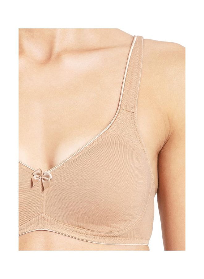JOCKEY Jockey 1250 Women Wire free Non Padded Super Combed Cotton Elastane Stretch Full Coverage Everyday Bra with Contoured Shaper Panel and Adjustable Straps  - Image 5