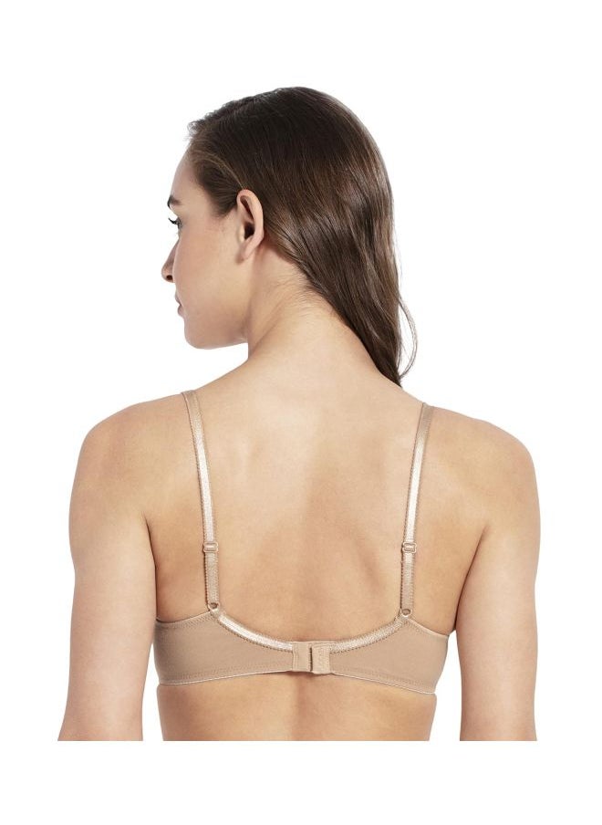 JOCKEY Jockey 1250 Women Wire free Non Padded Super Combed Cotton Elastane Stretch Full Coverage Everyday Bra with Contoured Shaper Panel and Adjustable Straps  - Image 2