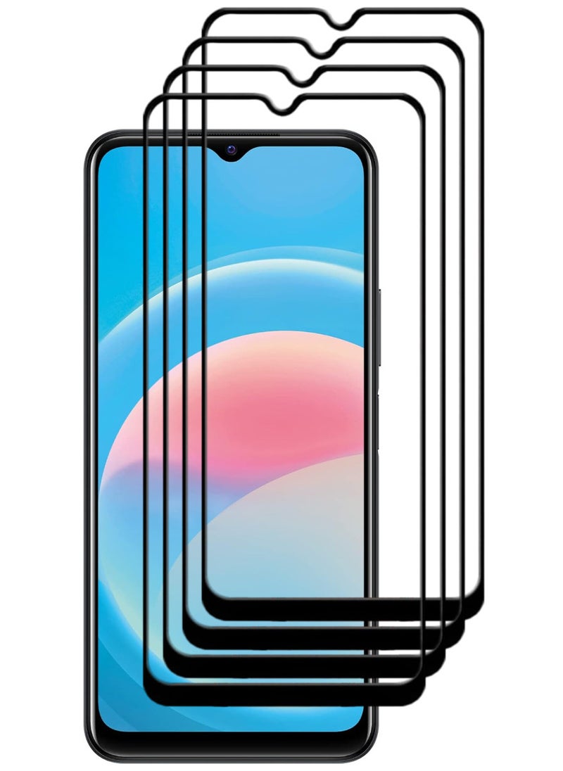 ACLIX 4 Pieces Antistatic ESD Dustproof Premium Quality High Definition Tempered Glass Screen Protector Designed For vivo Y33s - Image 1