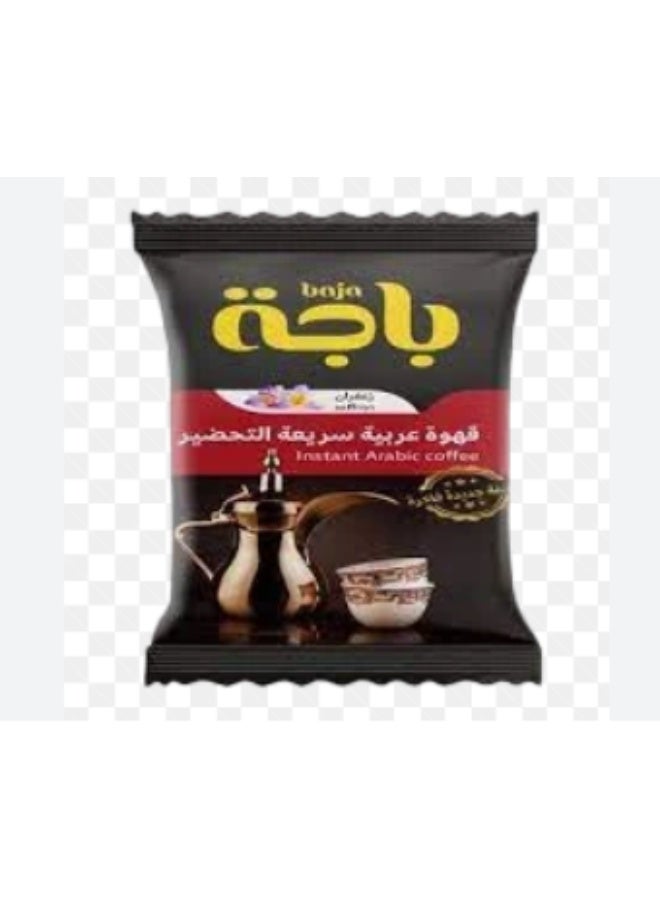 باجا قهوة عربية سريعة التحضير بالزعفران – 30 جم | قهوة عربية تقليدية بنكهة زعفران عطرية وطعم أصيل - Image 4