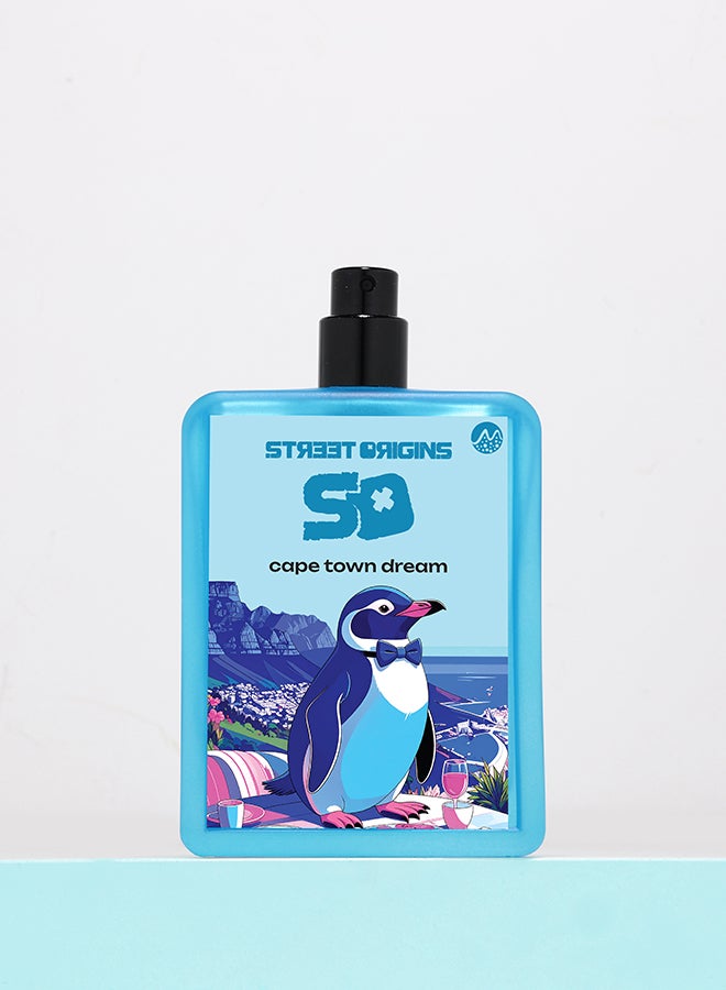 STREET ORIGINS Cape Town Dream (Mars) Eau De Parfum For Him, 75Ml - Image 4