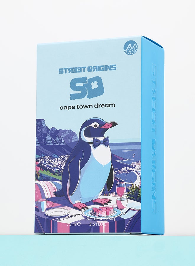 STREET ORIGINS Cape Town Dream (Mars) Eau De Parfum For Him, 75Ml - Image 5