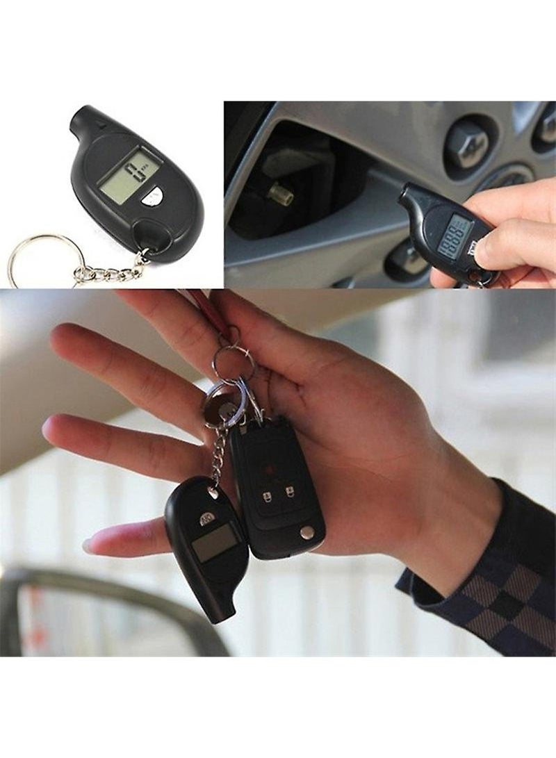 Loquat Portable Digital Car Tire Pressure Tester Air Gauge LCD Display 3-150 PSI Safety - Image 5